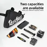 Trójkąt pod ramę 1.4 L Rockbros G002 black - 6