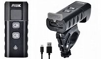Lampa przód PROX KASTOR X 1800Lm, 6400mAh, USB-C Powerbank - 3