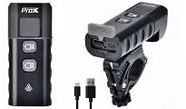 Lampa przód PROX KASTOR X 1800Lm, 6400mAh, USB-C Powerbank - 3
