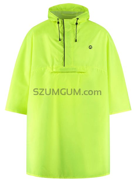 Pończo przeciwdeszczowe - Rogelli Commuter Regenponcho CORE - żółte, unisex