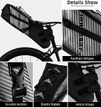 Wodoszczelna torba rowerowa pod siodełko - Rockbros AS-013 | 10L - 11