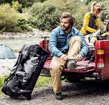 Torba podróżna, ekspedycyjna na kółkach i plecak w jednym - Ortlieb Duffle RS 140L - Black - 14