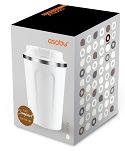 Asobu Cafe Compact kubek termiczny 390ml brązowy - 6