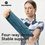 Czapka sportowa Rockbros LF260132 lekka i oddychająca UPF 50+ / czarna - 3