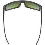 Okulary UVEX LGL 51 - black matt / mirror green - 5