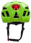 Kask rowerowy Sahoo In-mould z lampką zielony - 3