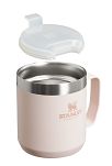 Kubek kempingowy z pokrywką Stanley Camp Mug 0,35L - Rose Quartz - 2