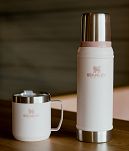 Kubek kempingowy z pokrywką Stanley Camp Mug 0,35L - Rose Quartz - 4