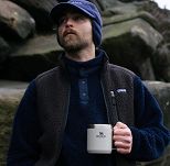 Kubek kempingowy z pokrywką Stanley Camp Mug 0,35L - Rose Quartz - 12