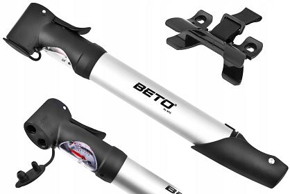 Pompka rowerowa z manometrem - Beto CLD-023G