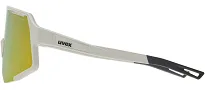 Okulary Uvex Sequenze - grey matt / mirror gold - 3