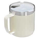 Kubek kempingowy z pokrywką Stanley Camp Mug 0,35L - Cream Gloss - 3
