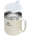 Kubek kempingowy z pokrywką Stanley Camp Mug 0,35L - Cream Gloss - 4