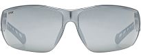 Okulary sportowe UVEX Equate - white matt / mirror silver - 2