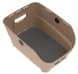Kosz tylny Basil Cento Neo WSL - 21 L - sand - 2