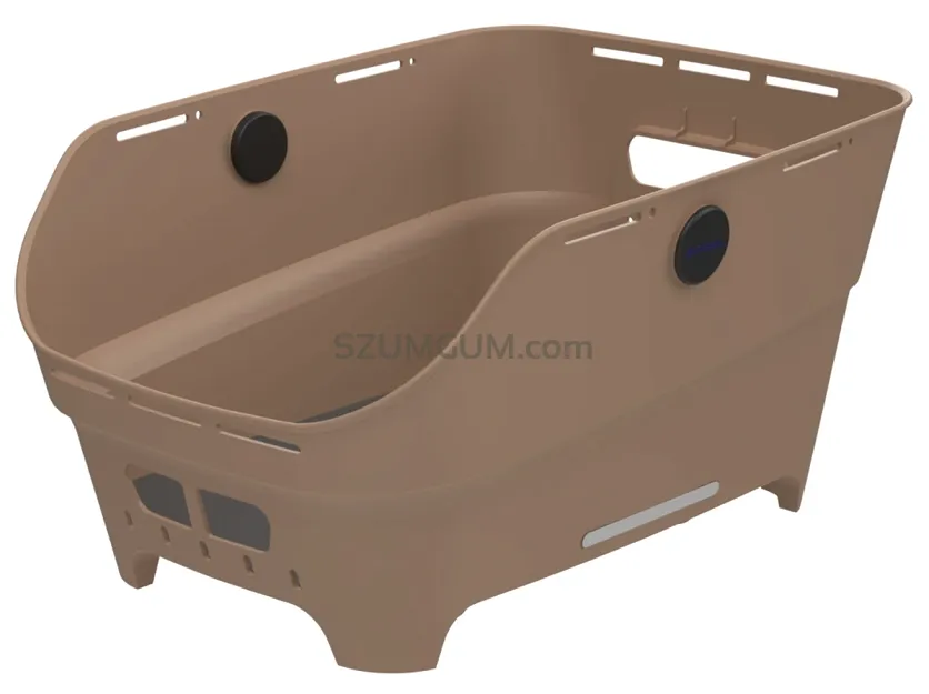 Kosz tylny Basil Cento Neo WSL - 21 L - sand