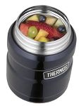 Oryginalny Termos obiadowy na jedzenie Thermos KING 0,7 L z łyżką, czarny mat - 3