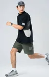 Szorty Rockbros YDDK015 z paskiem - zielone - 5