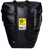 Wodoszczelna sakwa boczna na bagażnik Expedice Sport Arsenal 312 (sztuka)- czarna