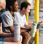 Stanley kubek The IceFlow Flip Straw Tumbler 0,89L Citron - 8