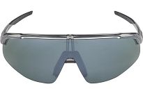 Alpina okulary TURBO PRO Q-lite - Grey szkło q-lite Green , silver S3 - 3