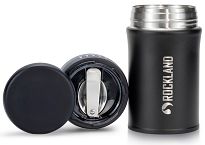 Termos obiadowy z łyźką Rockland METEOR 500 ml black - 2