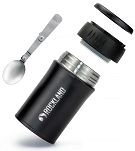 Termos obiadowy z łyźką Rockland METEOR 500 ml black - 3
