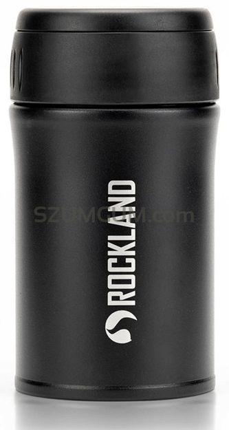 Termos obiadowy z łyźką Rockland METEOR 500 ml black