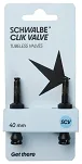 Zestaw wentyli Schwalbe Clik Valve Tubeless 2 szt. czarne - 3