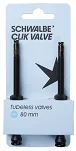 Zestaw wentyli Schwalbe Clik Valve Tubeless 2 szt. - 40, 60, 80 mm - 4