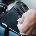 Torba rowerowa na górną rurę ramy Zefal Console Pack T1 z kieszenią na telefon - 11