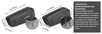 Sztywna torba rowerowa pod ramę - Rockbros B66 | 1,5L - 11