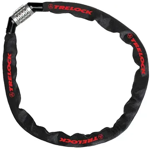 Łańcuch z zamkiem szyfrowym Trelock BC 115 Code - 110cm/4mm