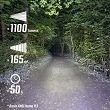 Lampa przednia Sigma Buster 1100 HL - mocowanie na kask - 8
