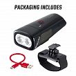 Lampa przednia Sigma Buster 1100 HL - mocowanie na kask - 3
