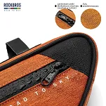 Torba pod ramę roweru Rockbros  Road to Sky TL003, 2 L, wodoodporna, pomarańczowa - 7