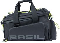 Torba na bagażnik rozkładana Basil Miles Trunkbag XL Pro, 9-36l, black/lime  MIK System - 2