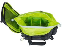 Torba na bagażnik rozkładana Basil Miles Trunkbag XL Pro, 9-36l, black/lime  MIK System - 9