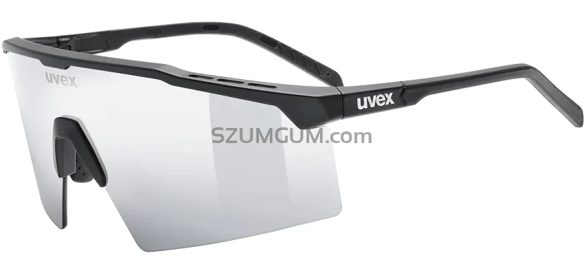 Okulary Uvex Flowline - black matt / mirror silver