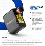 Mini pompka elektryczna, akumulatorowa Rockbros AS1 - 100Psi / 300mAh - 15