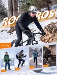 Czapka sportowa termoaktywna Rockbros LF25956 bezszwowa - 6