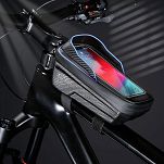Torba Tech-Protect V2 rowerowa z miejscem na telefon 1l - czarna - 3