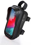 Torba Tech-Protect V2 rowerowa z miejscem na telefon 1l - czarna - 4