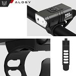 Przednia lampka Alogy Bike Light 800lm 2 LED - 11
