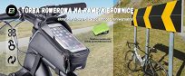 Torebka na telefon na ramę roweru - Rockbros 017-3BK - 7
