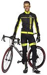  Rogelli UMBRIA - spodnie rowerowe - 002.435 black/red Roz. S - 4