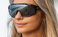 Okulary TIFOSI SLEDGE matte black (3szkła Smoke, AC Red, Clear) - 6