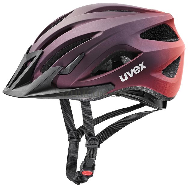 Kask rowerowy UVEX Viva 3 - plum grapefruit mat