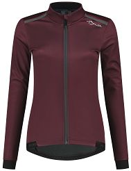 Damska softshellowa kurtka z oddychającym panelem na plecach Rogelli PESARA, bordowa