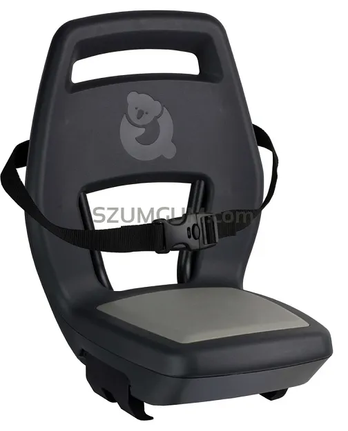 Fotelik rowerowy Qibbel 6+ Junior do 35kg - anthracite grey